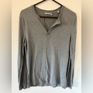 Vince Women’s Ribbed Long Sleeve Henley